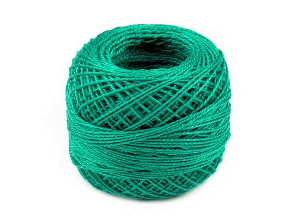 Aţă pentru brodat cotton perle nitarna cehia - Bright limegreen (10 Bucăți) Aţă pentru brodat cotton perle nitarna cehia - Bright limegreen (10 Bucăți)