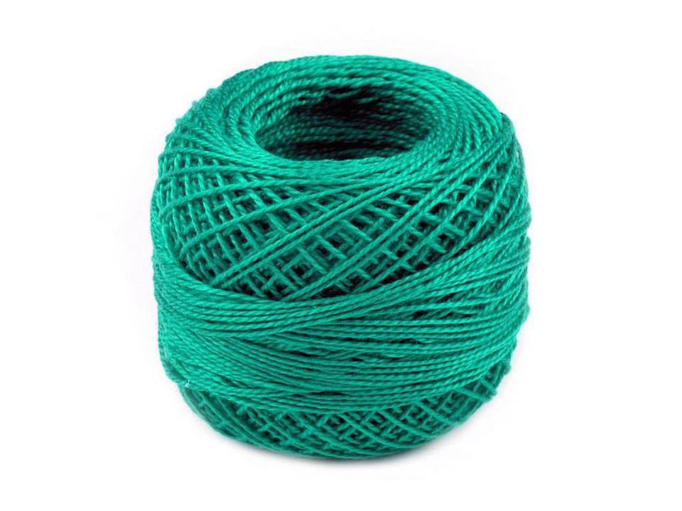 Aţă pentru brodat cotton perle nitarna cehia - Bright limegreen (10 Bucăți) Aţă pentru brodat cotton perle nitarna cehia - Bright limegreen (10 Bucăți)