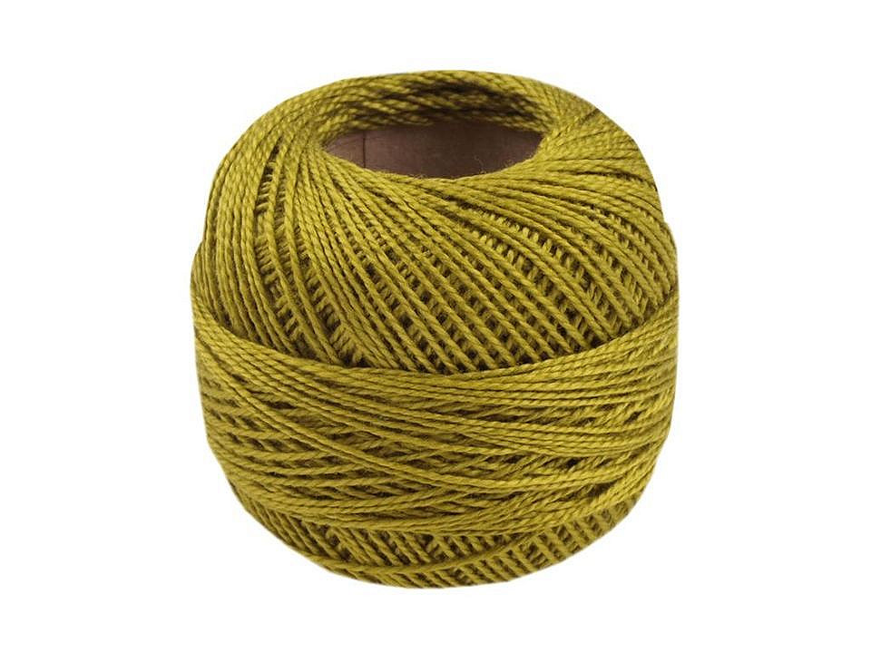 Aţă pentru brodat cotton perle nitarna cehia - Bright limegreen (10 Bucăți) Aţă pentru brodat cotton perle nitarna cehia - Bright limegreen (10 Bucăți)