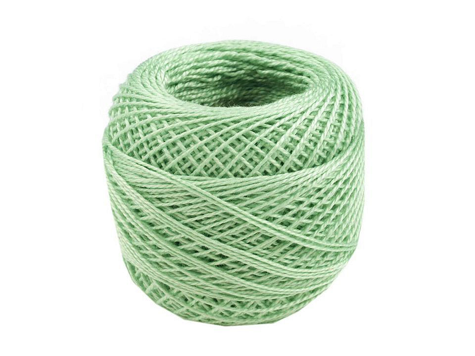 Aţă pentru brodat cotton perle nitarna cehia - Bright limegreen (10 Bucăți) Aţă pentru brodat cotton perle nitarna cehia - Bright limegreen (10 Bucăți)