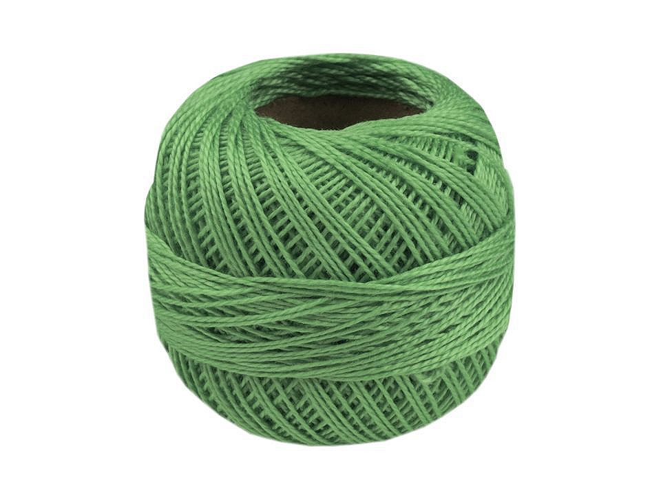 Aţă pentru brodat cotton perle nitarna cehia - Bright limegreen (10 Bucăți) Aţă pentru brodat cotton perle nitarna cehia - Bright limegreen (10 Bucăți)