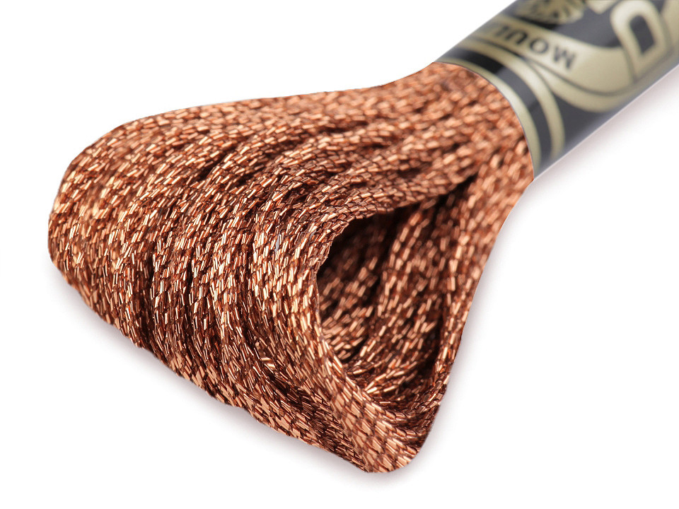 Aţă de brodat dmc mouline, efect lucios - Dewberry (1 Bucată)