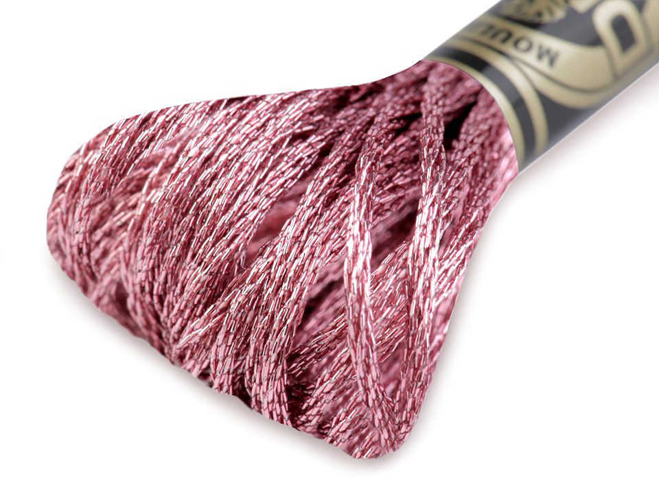 Aţă de brodat dmc mouline, efect lucios - Dewberry (1 Bucată)