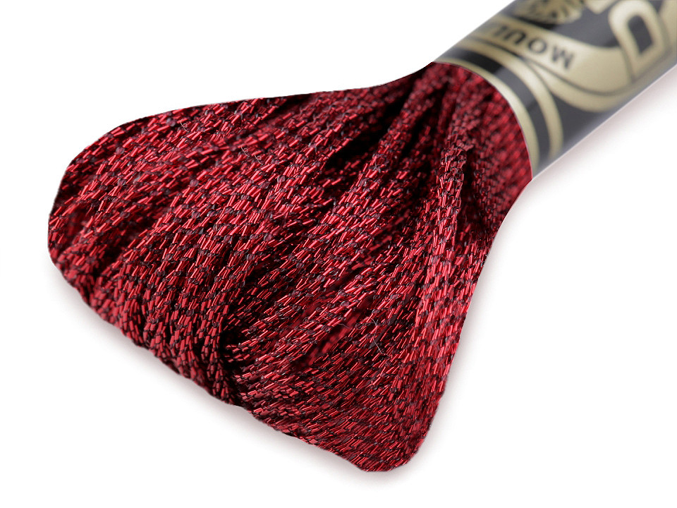 Aţă de brodat dmc mouline, efect lucios - Dewberry (1 Bucată)