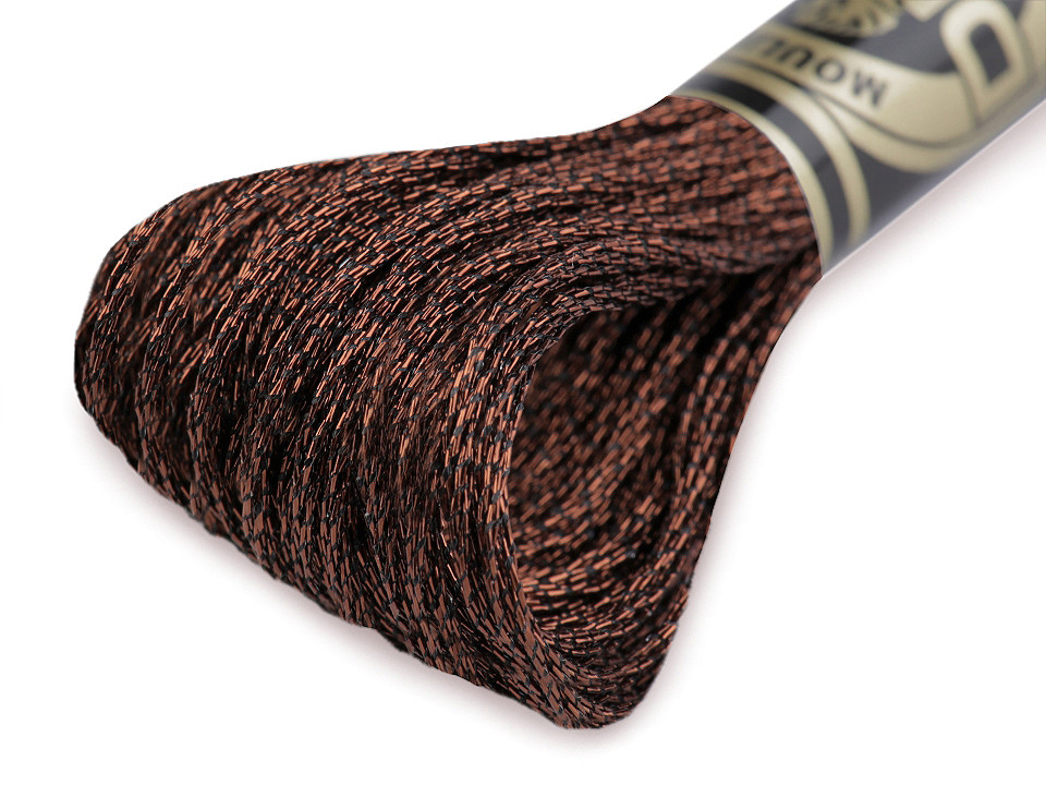 Aţă de brodat dmc mouline, efect lucios - Dewberry (1 Bucată)