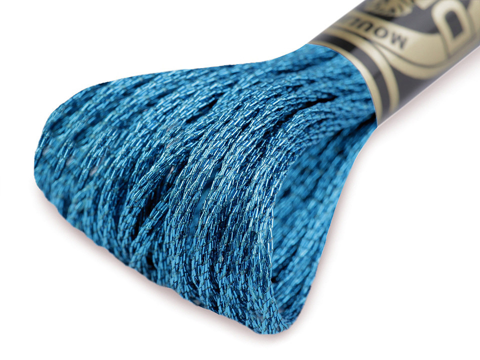 Aţă de brodat dmc mouline, efect lucios - Dewberry (1 Bucată)