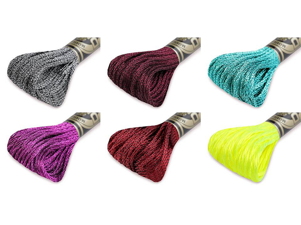 Aţă de brodat dmc mouline, efect lucios - Dewberry (1 Bucată)