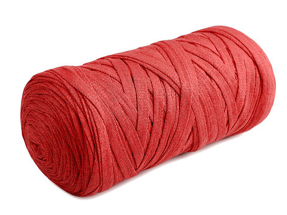 Bandă de tricotat spaghetti, 250 g - Alb (4 Bucăți) Bandă de tricotat spaghetti, 250 g - Alb (4 Bucăți)
