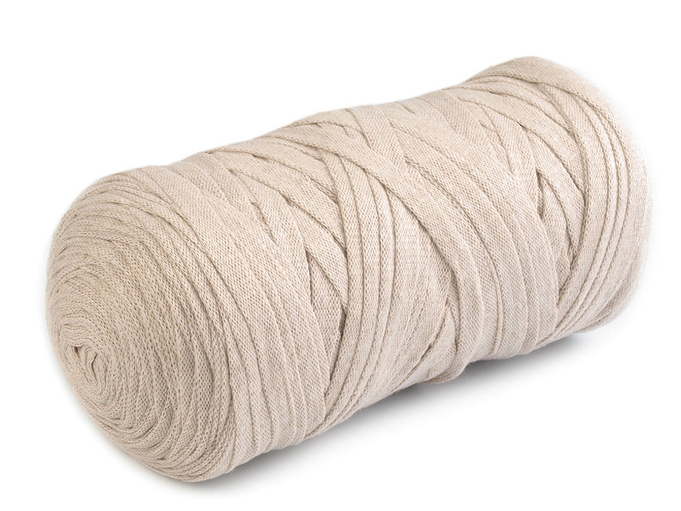 Bandă de tricotat spaghetti, 250 g - Alb (4 Bucăți) Bandă de tricotat spaghetti, 250 g - Alb (4 Bucăți)