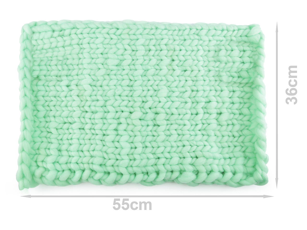 Fir de tricotat gros, cca 250 g - Alb lăptos (1 Bucată)