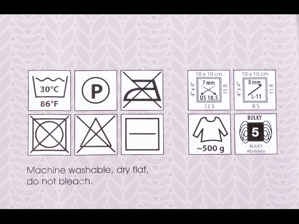 Fir de tricotat merino bulky, 100 g - Gri hematit (1 Bucată)