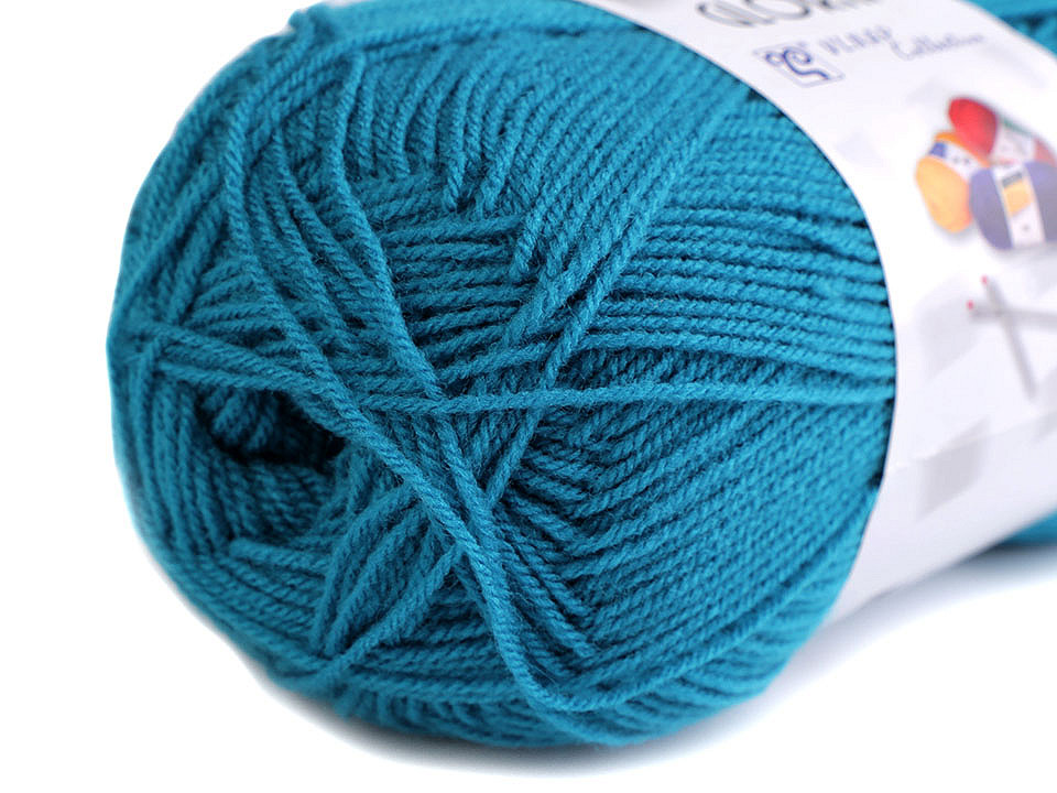 Fir de tricotat gloria, 50 g - Galben deschis (1 Bucată)