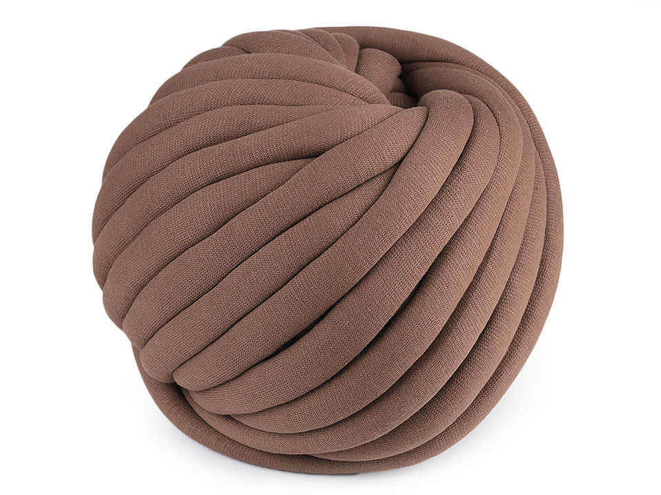 Fir tubular cu umplutură marshmallow, 750 g - Gri neutral (1 Metru)