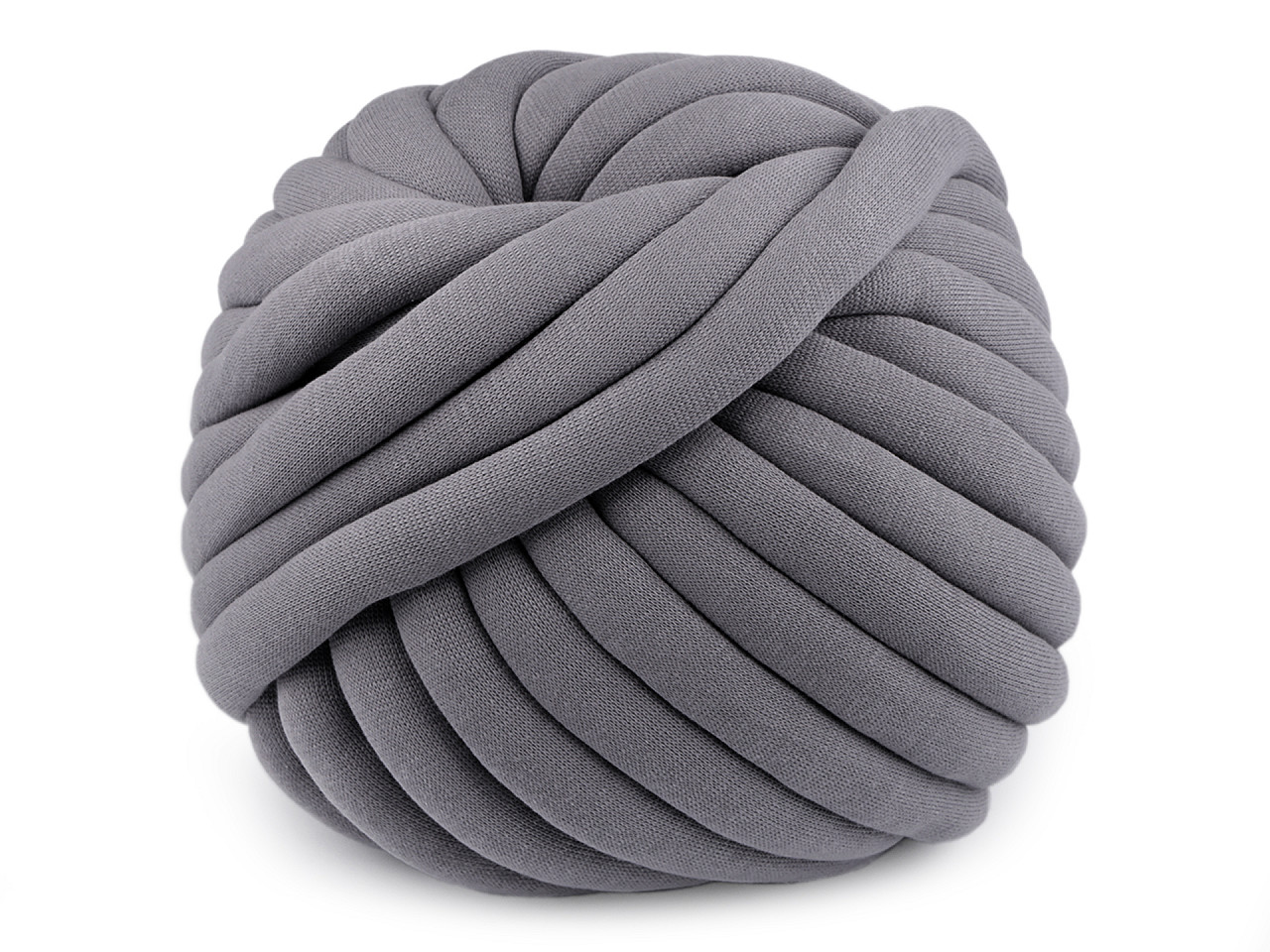 Fir tubular cu umplutură marshmallow, 750 g - Gri neutral (1 Metru)