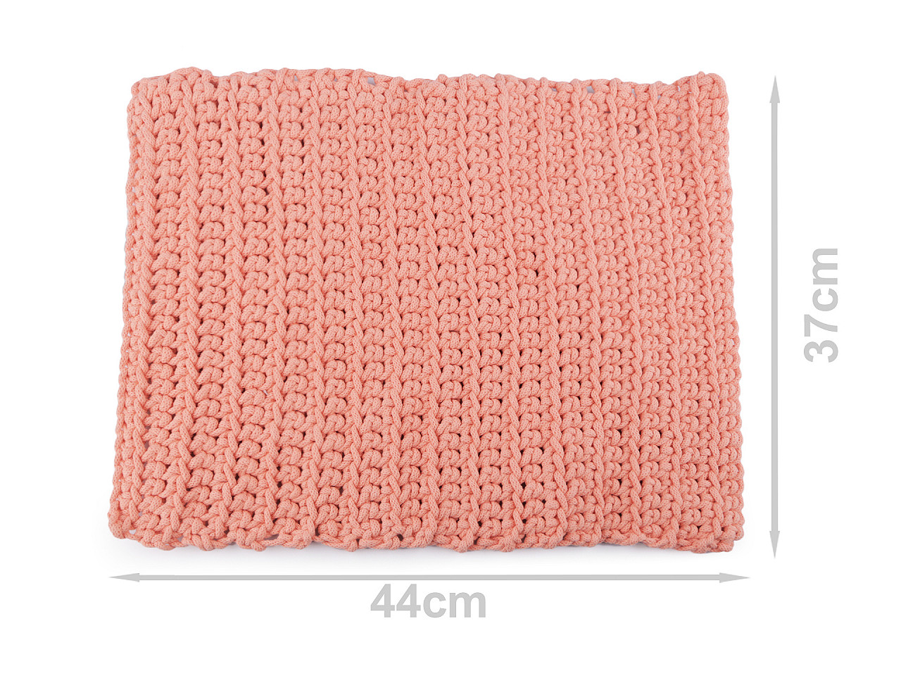 Fir tricotat / șnur macrame, 100 m - Alb natural (1 Bucată)