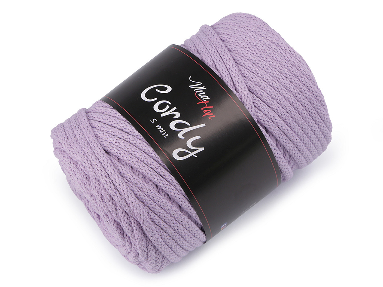 Fir tricotat / șnur macrame, 100 m - Alb natural (1 Bucată)