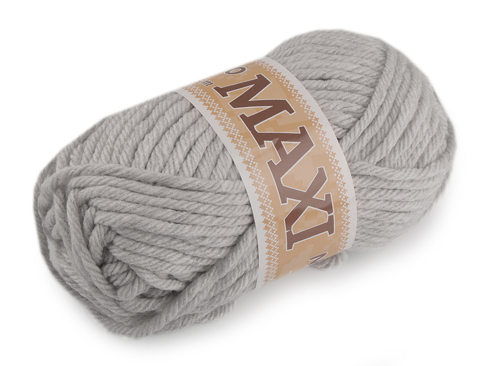 Fir de tricotat jumbo maxi, 100 g - Vișiniu fuchsia (1 Bucată)