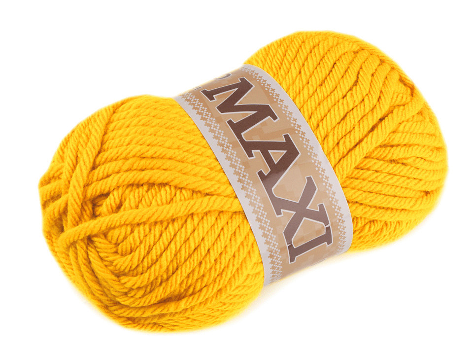 Fir de tricotat jumbo maxi, 100 g - Vișiniu fuchsia (1 Bucată)