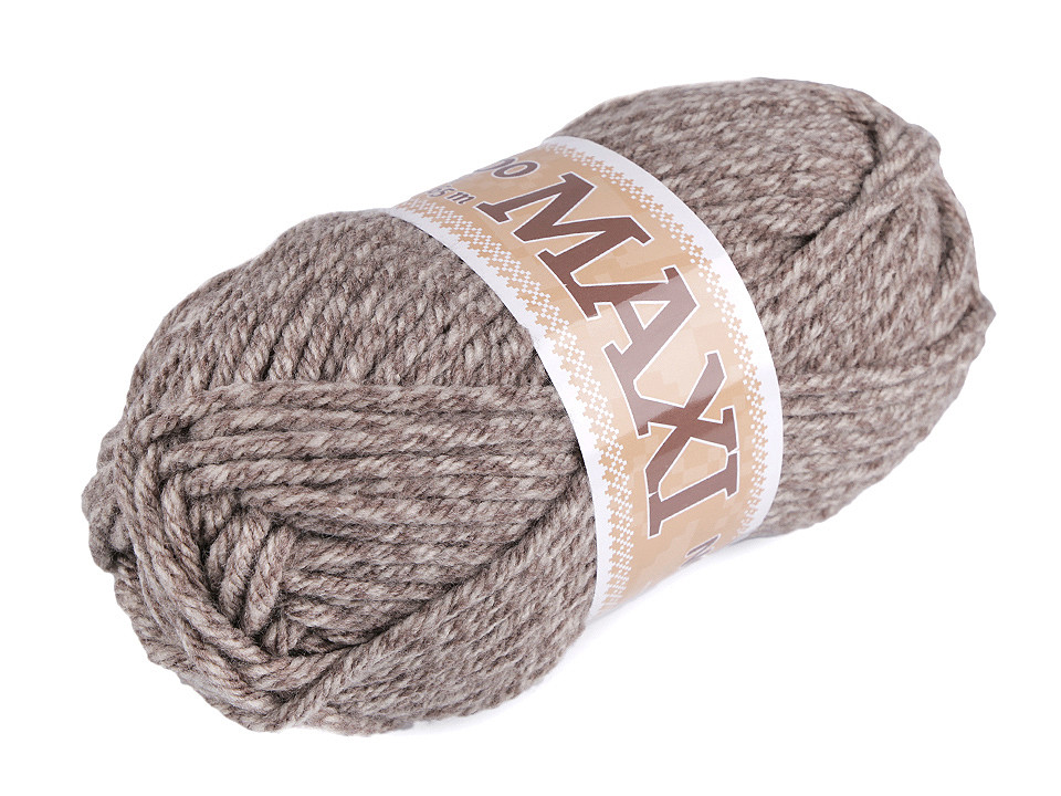 Fir de tricotat jumbo maxi, 100 g - Vișiniu fuchsia (1 Bucată)