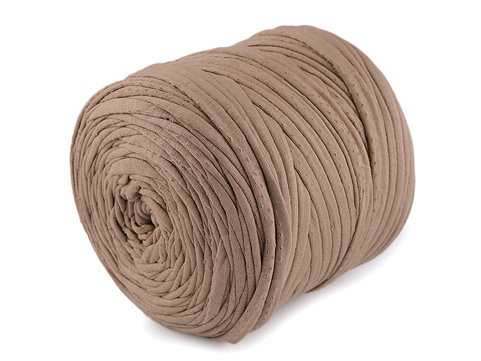 Bandă de tricotat spaghetti, 550-700 g - Crem deschis (1 Bucată) Bandă de tricotat spaghetti, 550-700 g - Crem deschis (1 Bucată)
