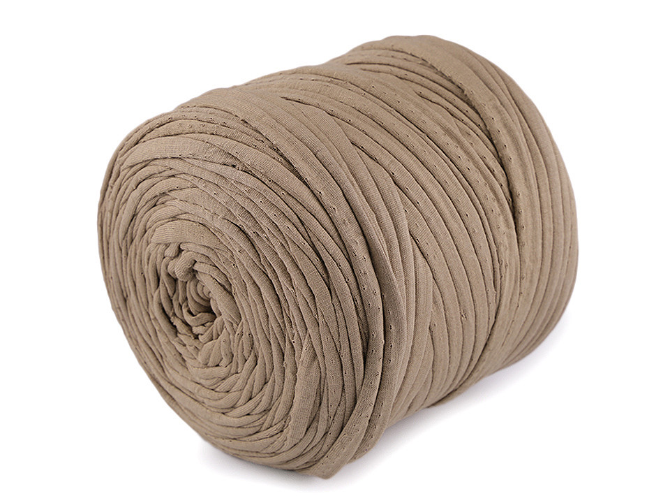 Bandă de tricotat spaghetti, 550-700 g - Crem deschis (1 Bucată) Bandă de tricotat spaghetti, 550-700 g - Crem deschis (1 Bucată)