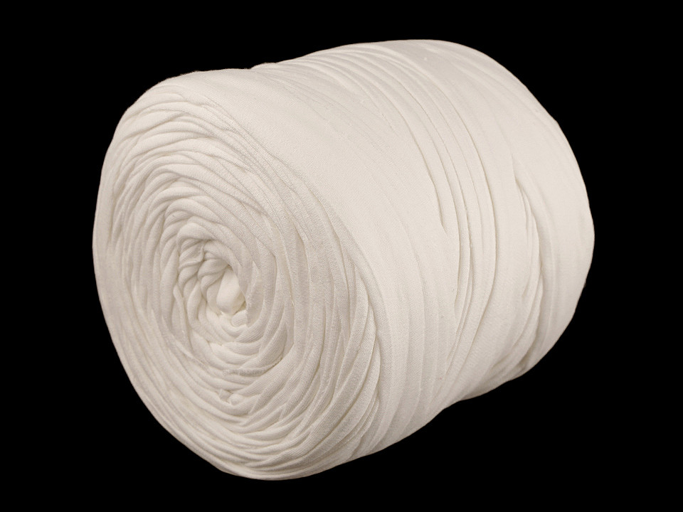 Bandă de tricotat spaghetti, 550-700 g - Crem deschis (1 Bucată) Bandă de tricotat spaghetti, 550-700 g - Crem deschis (1 Bucată)
