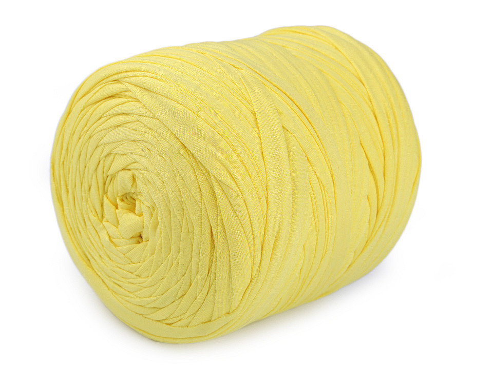 Bandă de tricotat spaghetti, 550-700 g - Crem deschis (1 Bucată) Bandă de tricotat spaghetti, 550-700 g - Crem deschis (1 Bucată)
