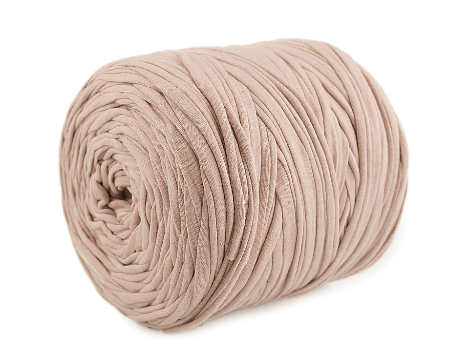Bandă de tricotat spaghetti, 550-700 g - Crem deschis (1 Bucată) Bandă de tricotat spaghetti, 550-700 g - Crem deschis (1 Bucată)