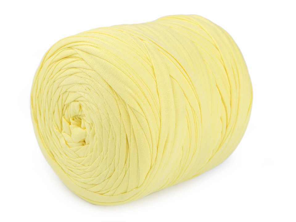 Bandă de tricotat spaghetti, 550-700 g - Crem deschis (1 Bucată) Bandă de tricotat spaghetti, 550-700 g - Crem deschis (1 Bucată)