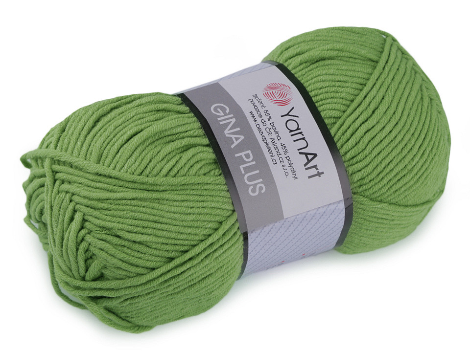 Fir de tricotat gina plus, 100 g - Roz vintage (1 Bucată)