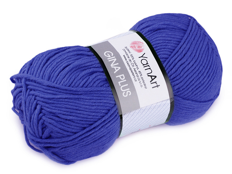 Fir de tricotat gina plus, 100 g - Roz vintage (1 Bucată)