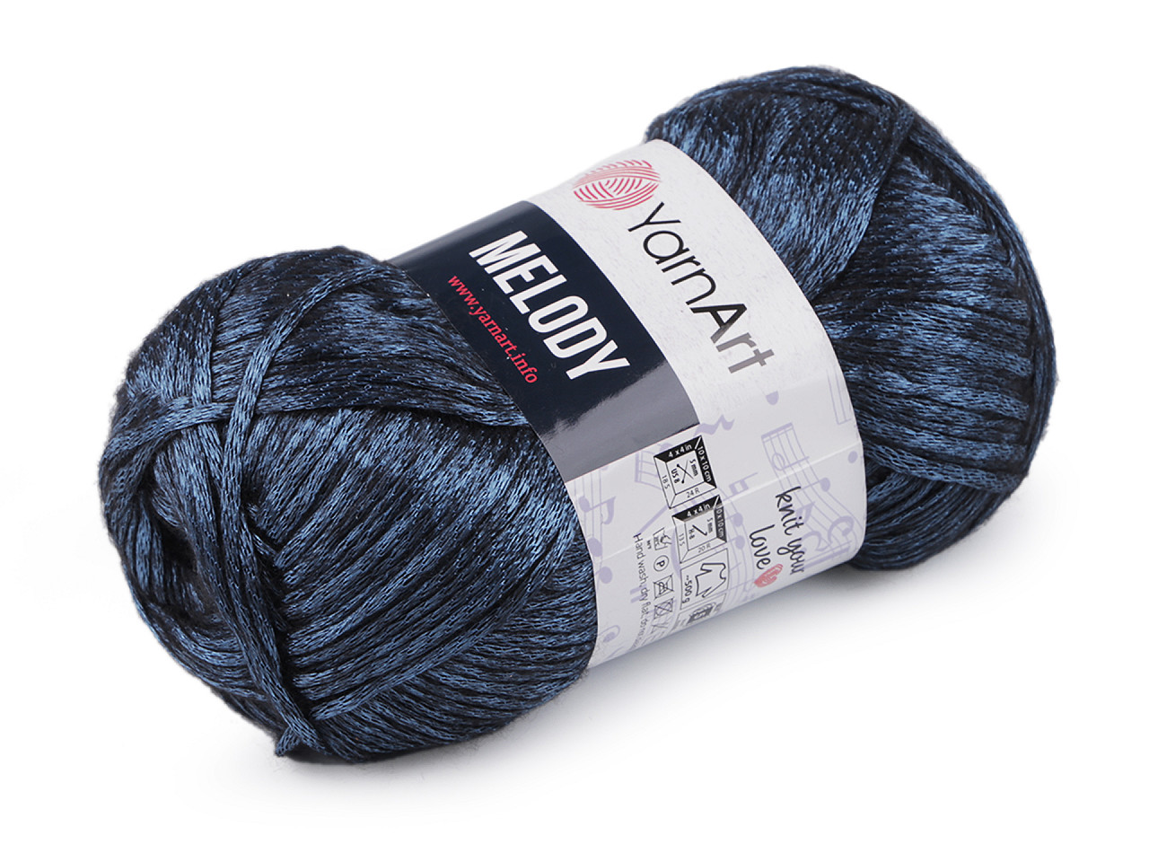 Fir de tricotat  melody, 100 g - Roșu închis (1 Bucată)