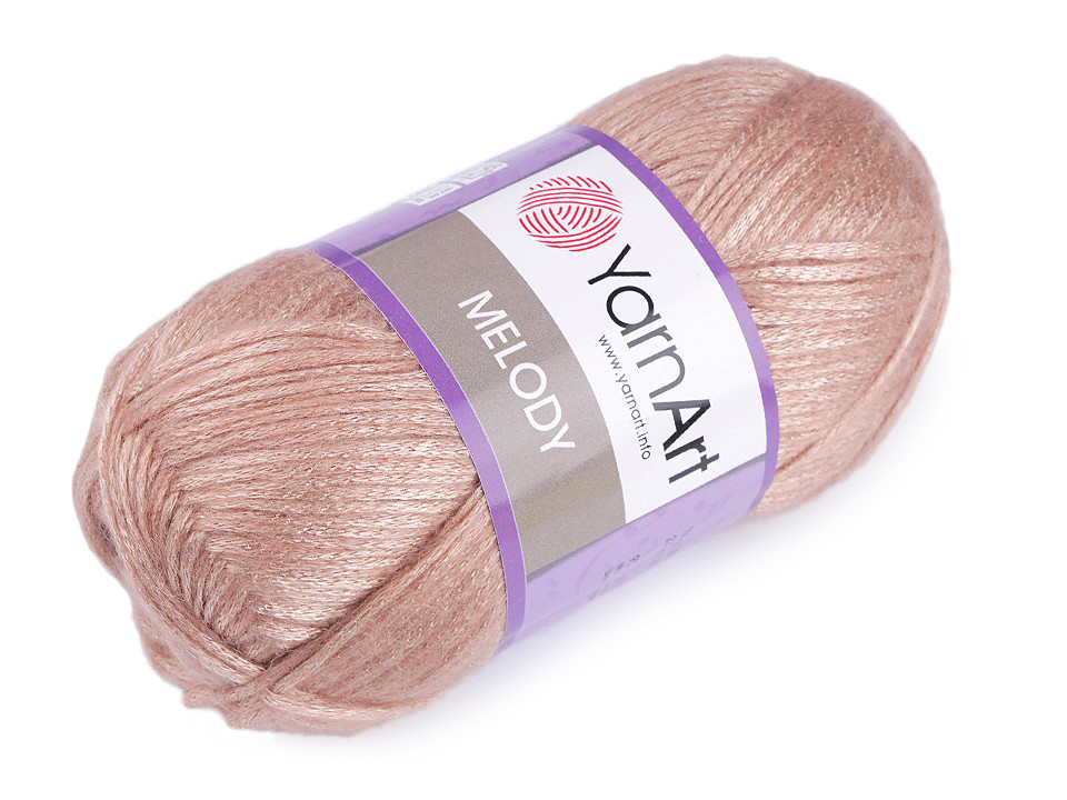 Fir de tricotat  melody, 100 g - Roșu închis (1 Bucată)