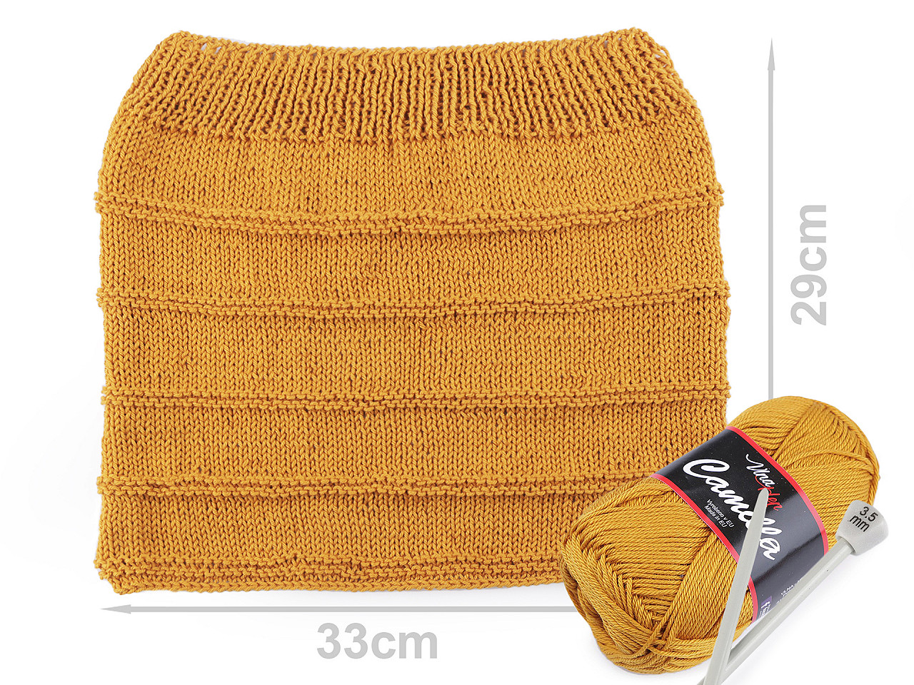 Fir de tricotat camilla, 50 g - Roșu (1 Bucată)