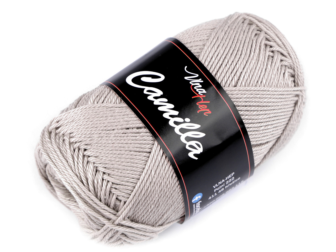 Fir de tricotat camilla, 50 g - Roșu (1 Bucată)