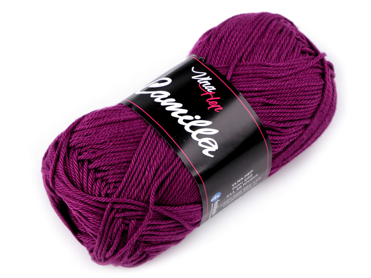 Fir de tricotat camilla, 50 g - Roșu (1 Bucată)