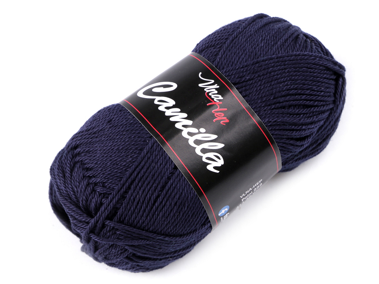 Fir de tricotat camilla, 50 g - Roșu (1 Bucată)