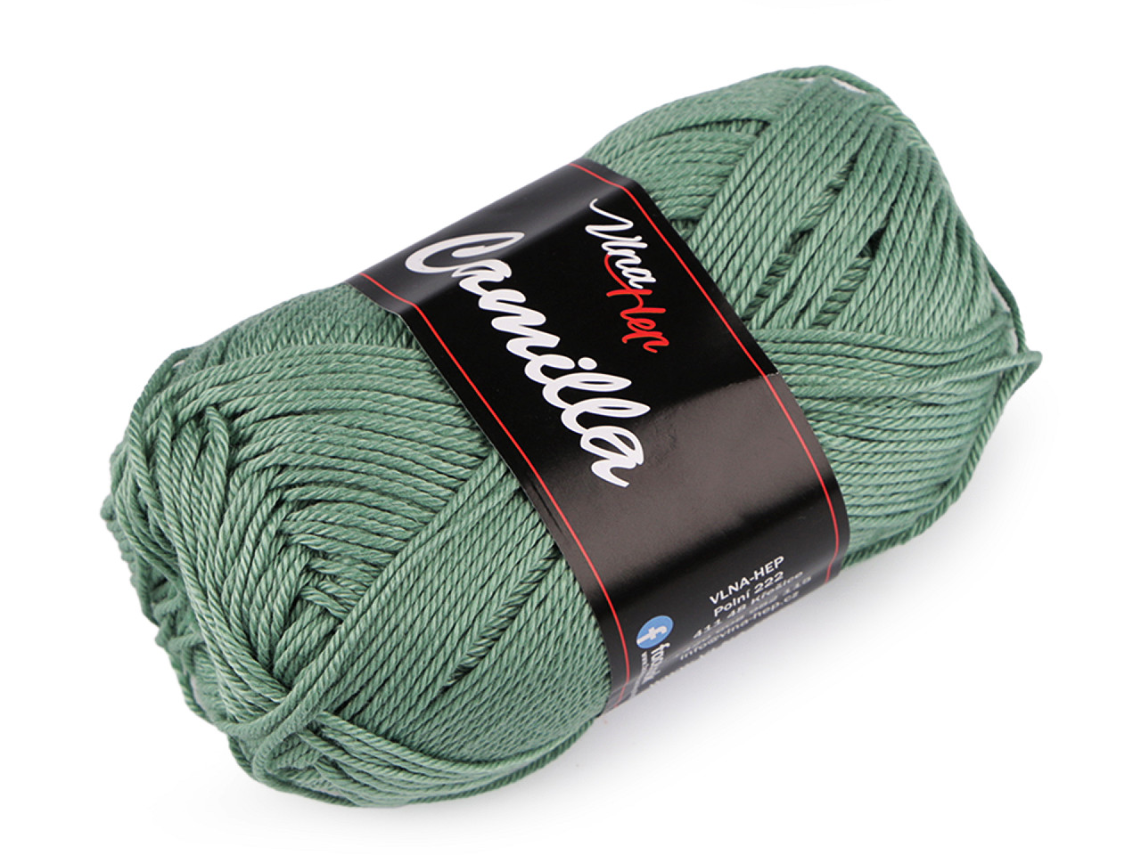 Fir de tricotat camilla, 50 g - Roșu (1 Bucată)