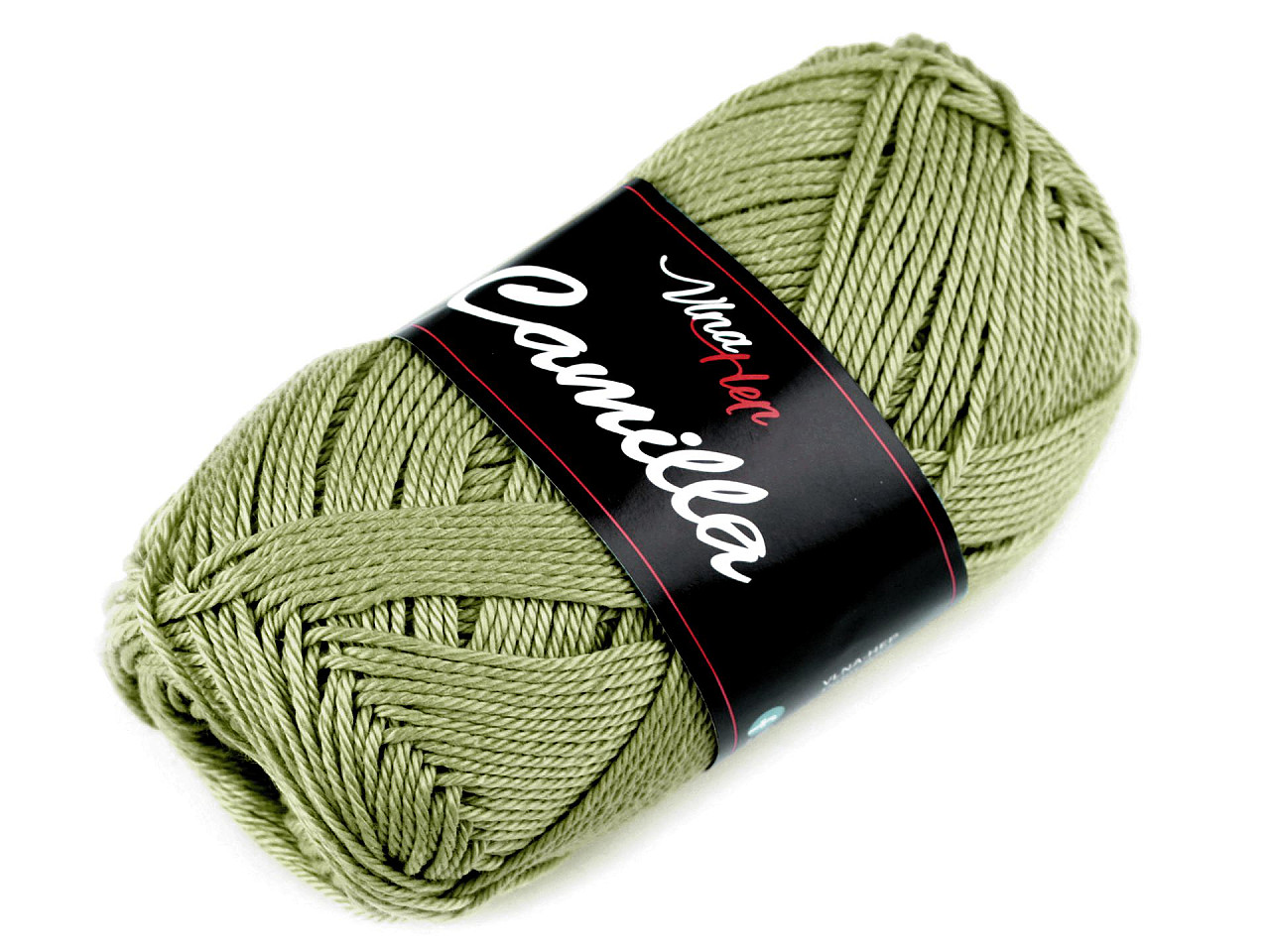 Fir de tricotat camilla, 50 g - Roșu (1 Bucată)