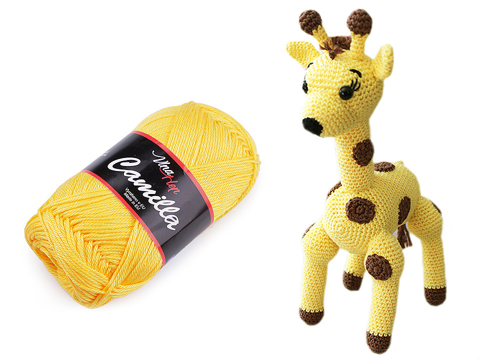 Fir de tricotat camilla, 50 g - Roșu (1 Bucată)