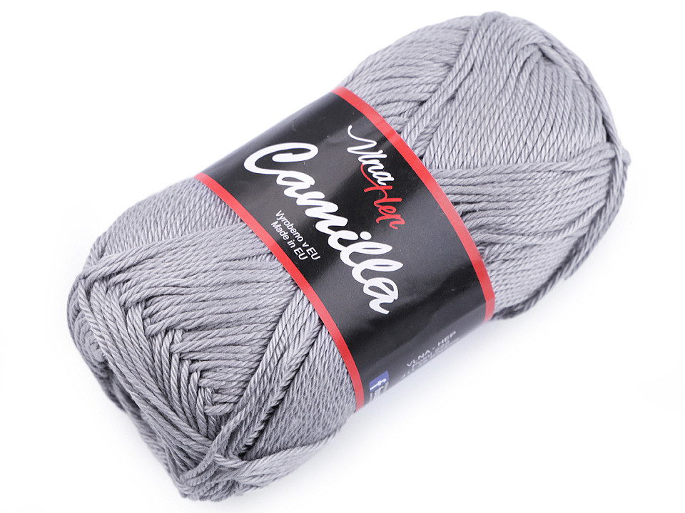 Fir de tricotat camilla, 50 g - Roșu (1 Bucată)