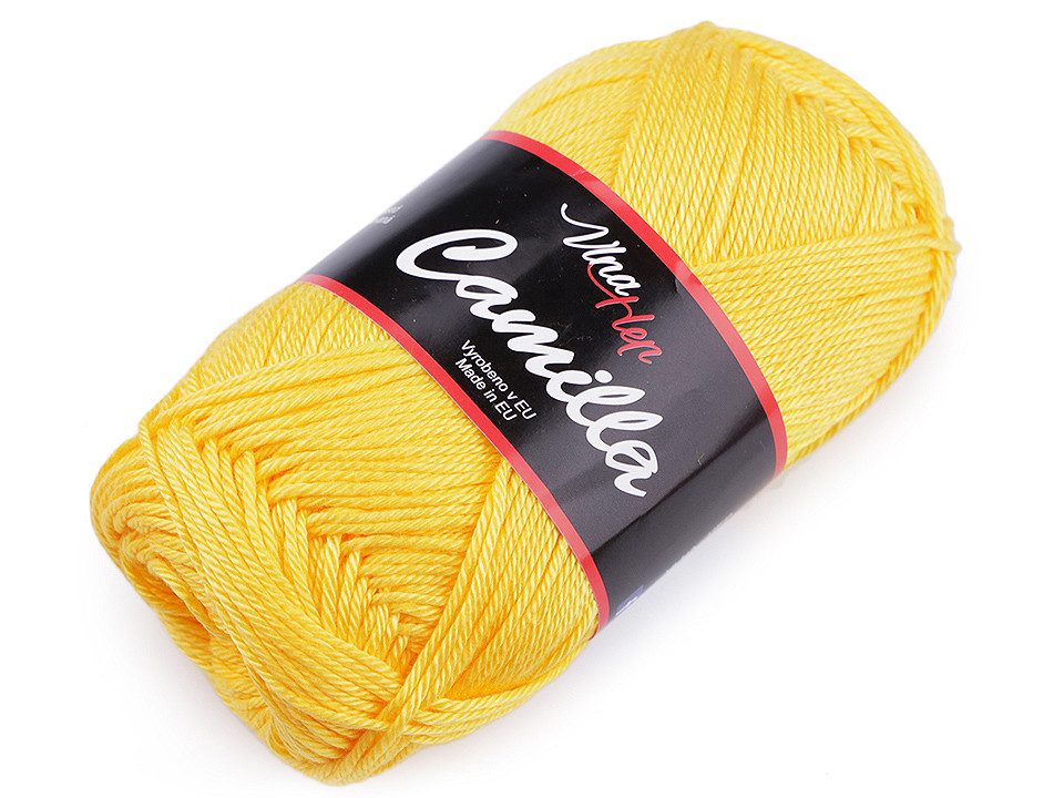 Fir de tricotat camilla, 50 g - Roșu (1 Bucată)