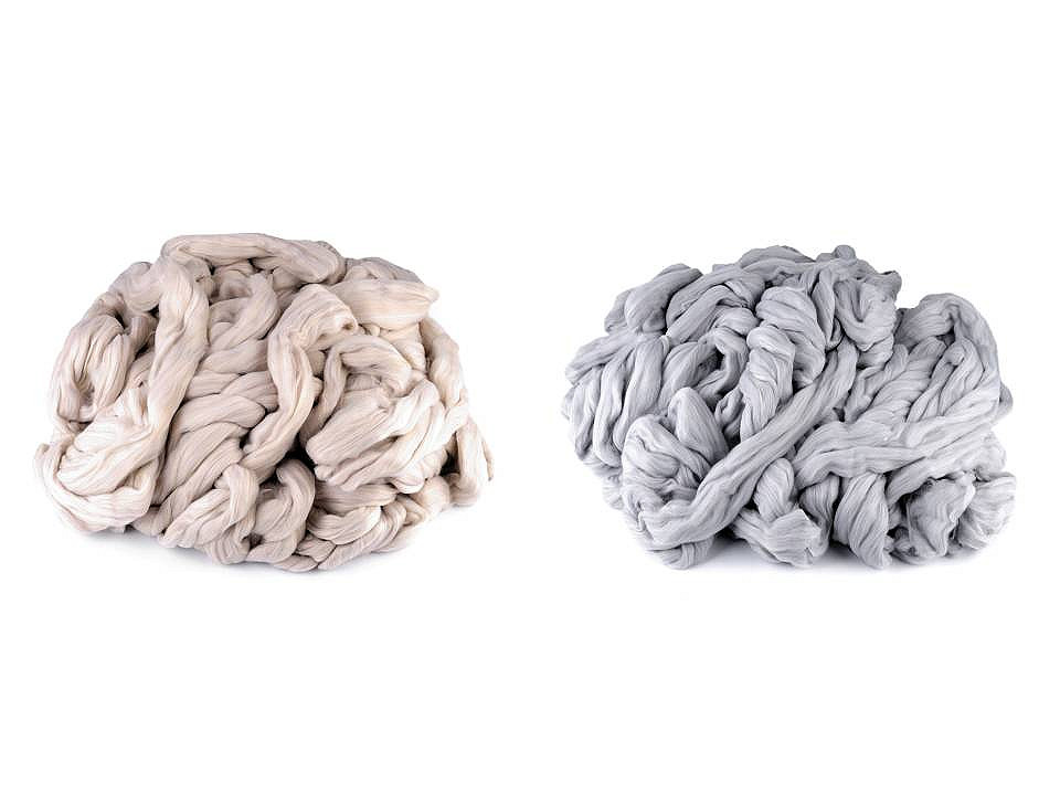 Fir de tricotat extra gros degrade, 1 kg - Bej deschis (1 Bucată) Fir de tricotat extra gros degrade, 1 kg - Bej deschis (1 Bucată)