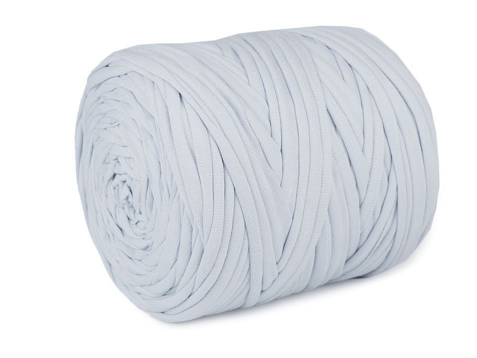 Bandă de tricotat spaghetti, 700 g - Gri foarte deschis (1 Bucată)