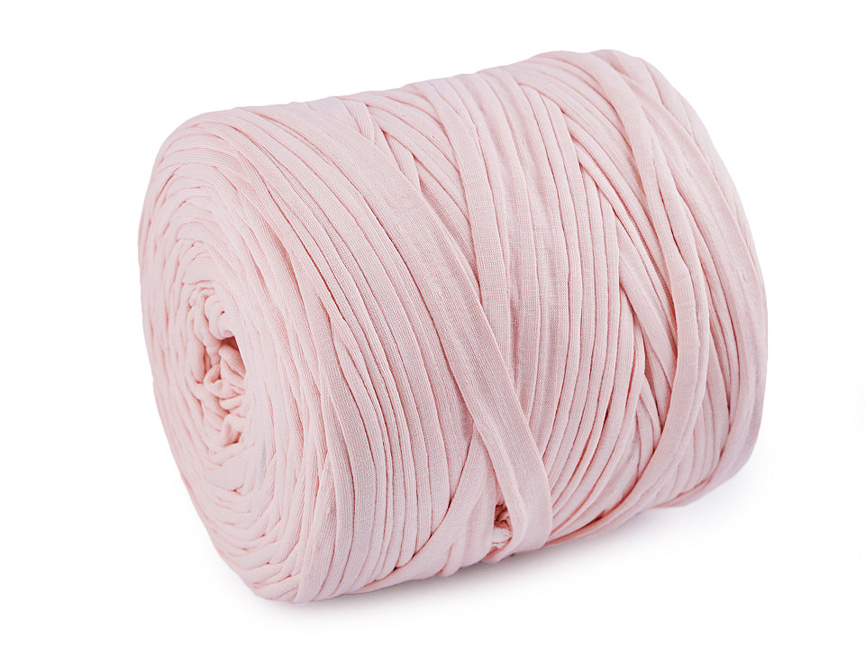 Bandă de tricotat spaghetti, 700 g - Gri foarte deschis (1 Bucată)