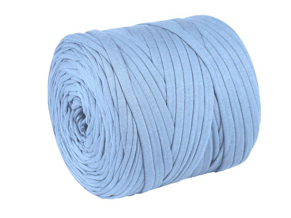 Bandă de tricotat spaghetti, 700 g - Gri foarte deschis (1 Bucată)