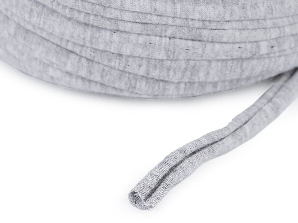 Bandă de tricotat spaghetti, 700 g - Gri foarte deschis (1 Bucată)