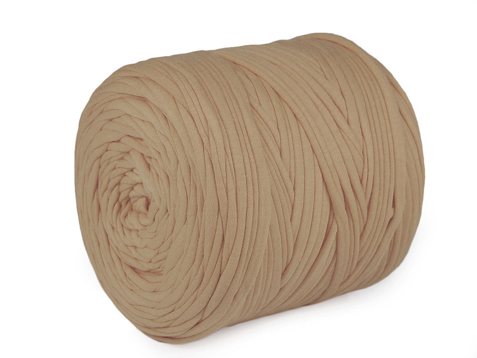 Bandă de tricotat spaghetti, 700 g - Gri foarte deschis (1 Bucată)