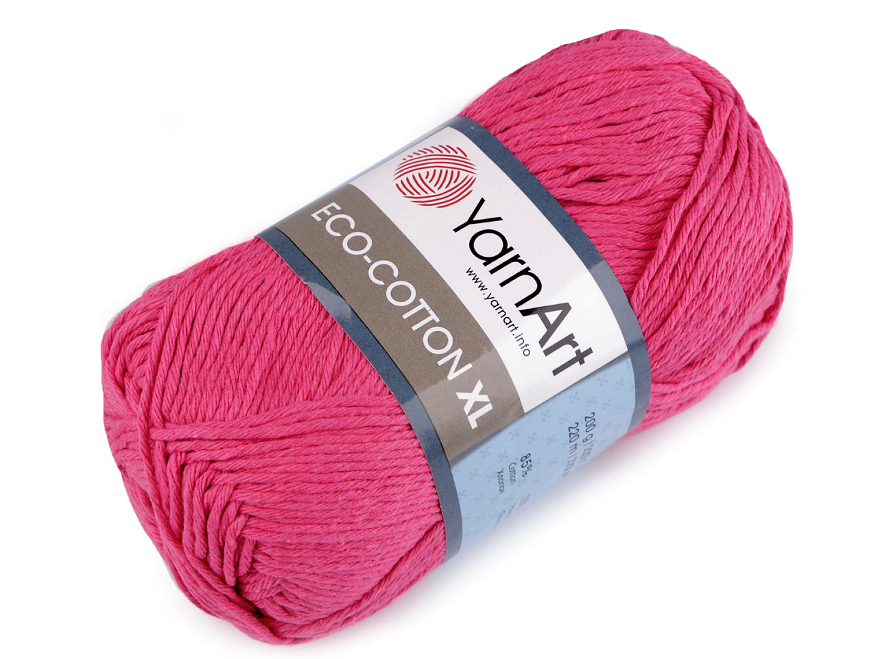 Fir de croșetat eco - cotton xl, 200 g - Verde pastel (1 Bucată)
