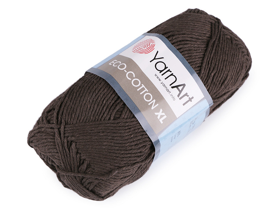 Fir de croșetat eco - cotton xl, 200 g - Verde pastel (1 Bucată)